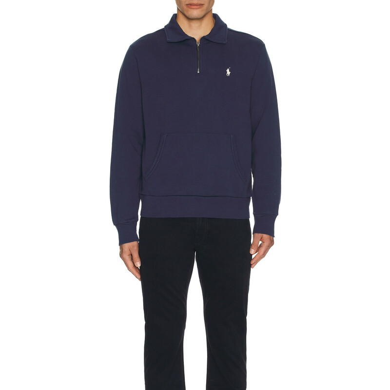 Polo Ralph Lauren Loopback Terry Quarter-Zip Sweatshirt, Size X