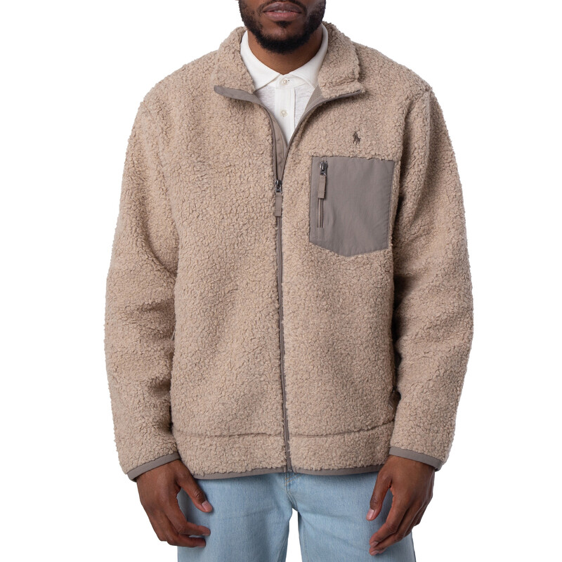 Polo Ralph Lauren Men's Fleece Zip Jacket, Size Small 710951701005