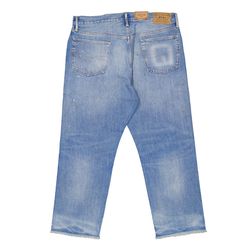 Polo Ralph Lauren Mid-Rise Cotton Denim Jeans, Size 38W-32L