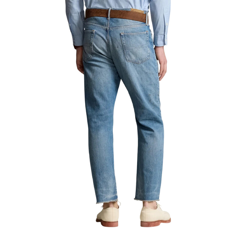 Polo Ralph Lauren Mid-Rise Cotton Denim Jeans, Size 38W-32L
