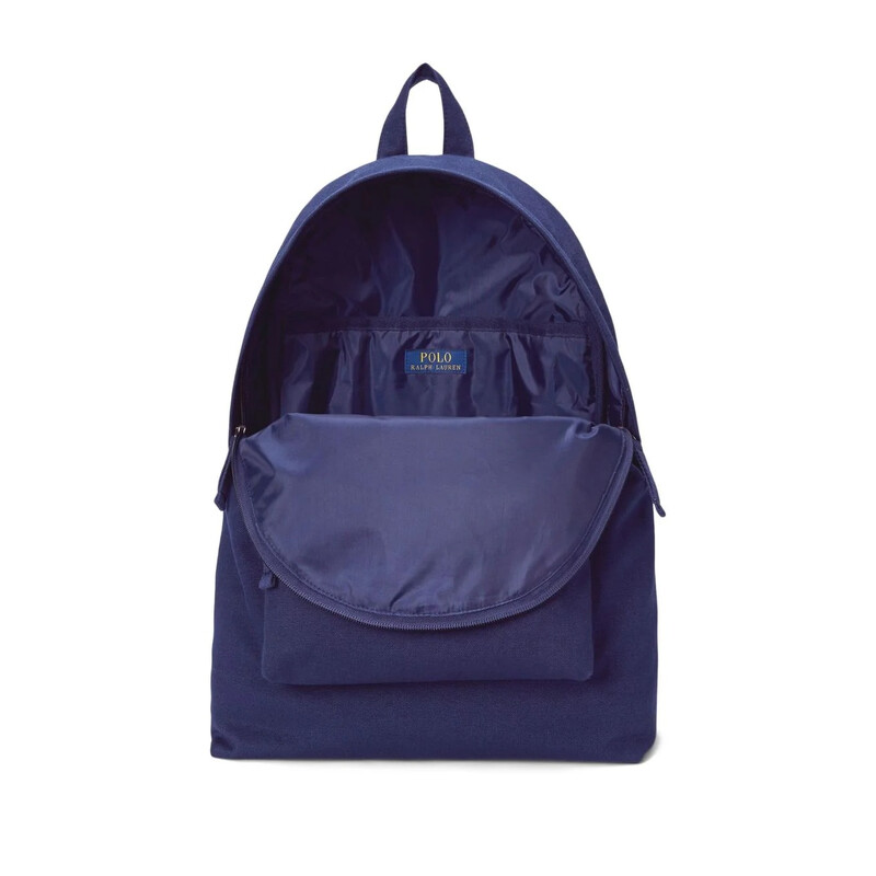 Polo Ralph Lauren Navy Pony Canvas Backpack 405967604002