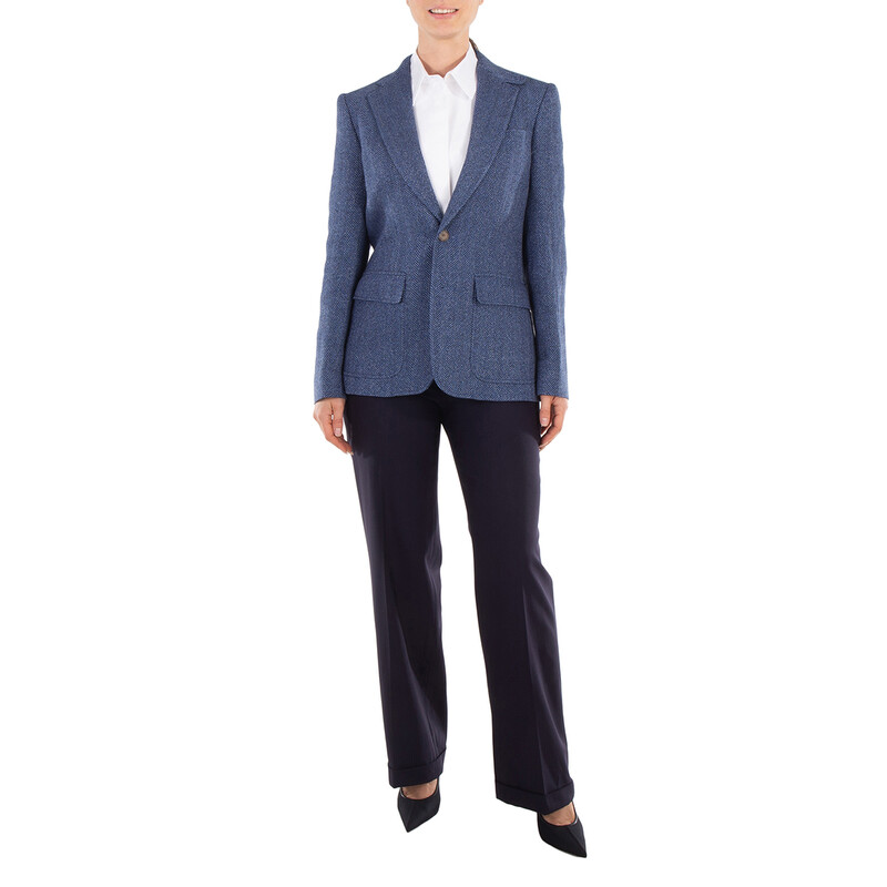 ralph lauren pleated dress pants Lauren Ralph Lauren 100% Wool Double-Reverse Pleated Dress Pants