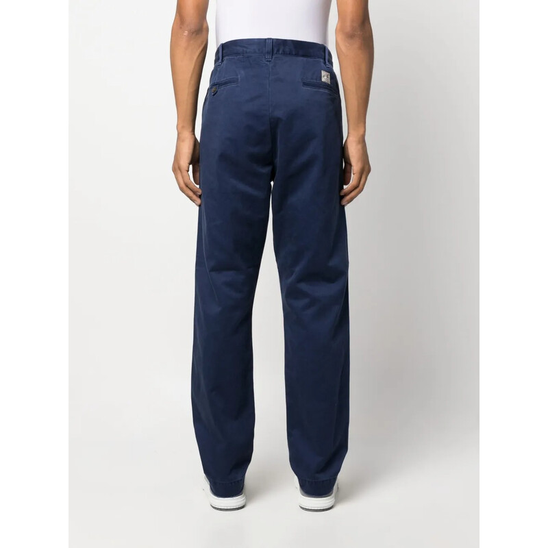 Polo Ralph Lauren Straight-Leg Cotton Trousers, Size 36W-32L