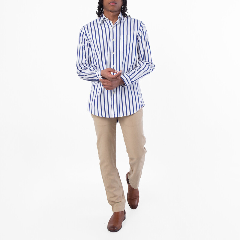 polo classic fit dress shirts Donald Ross Men's USA Print Polo