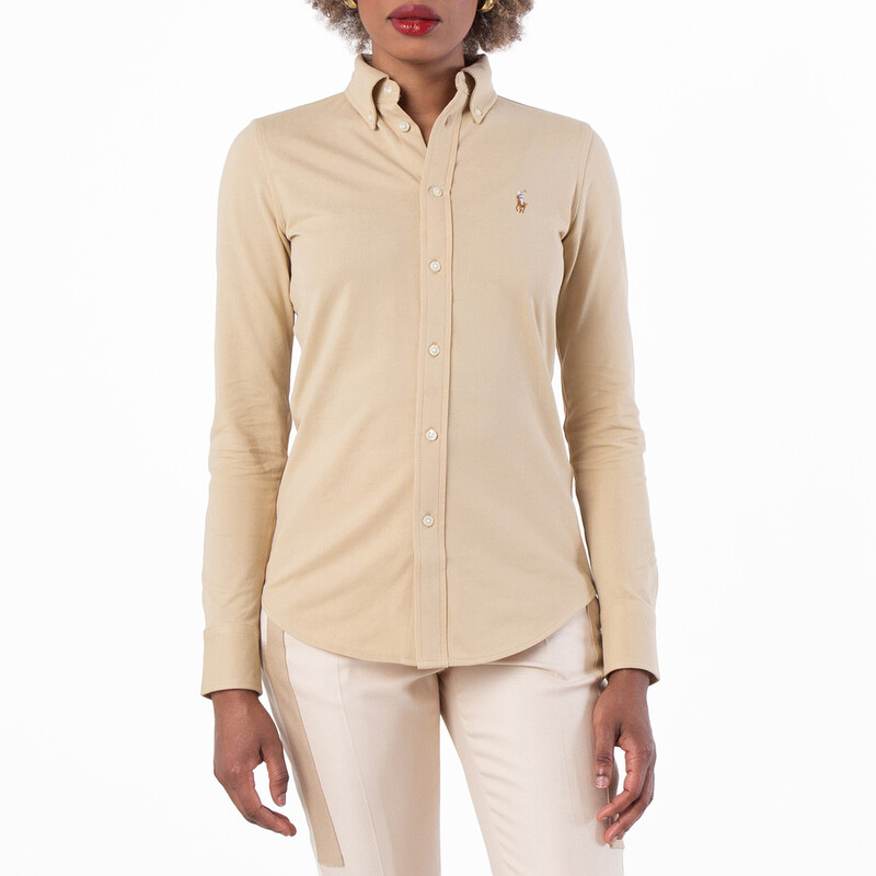 Polo Ralph Lauren Womens Logo Embroidered Cotton Shirt, Size X