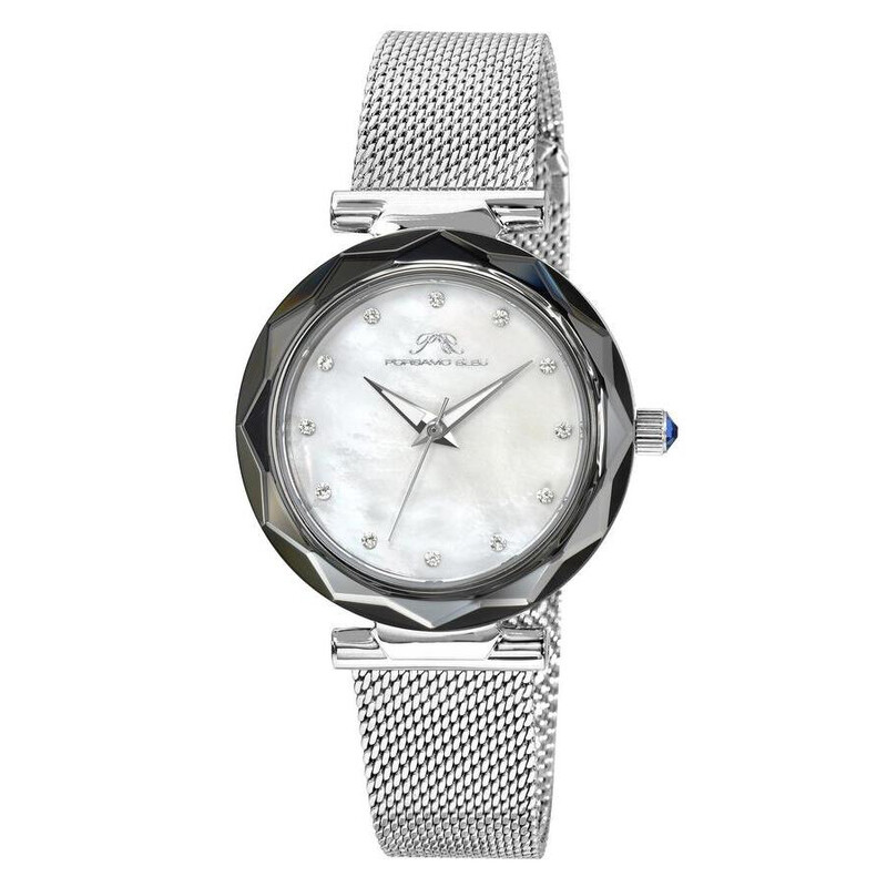 Ladies Luxury Porsamo Bleu White Dial Watch Porsamo Bleu Monroe White Dial Ladies Watch 1491BMOL  main image 2