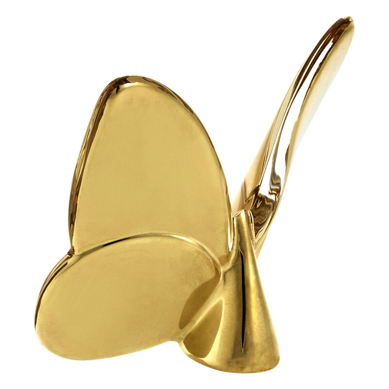 Baccarat Porte-Bonheur Gilded Gold Butterfly 2812622 736415970965