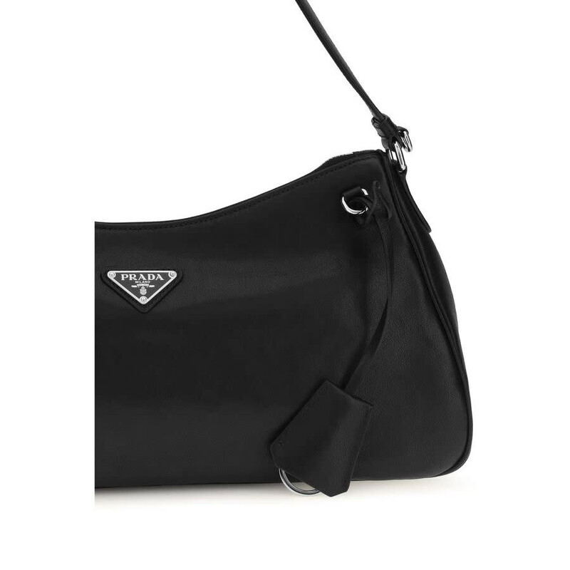 Prada Aimée Shoulder Bag — Black PR1BC303VOOO2ZUCF0002BB
