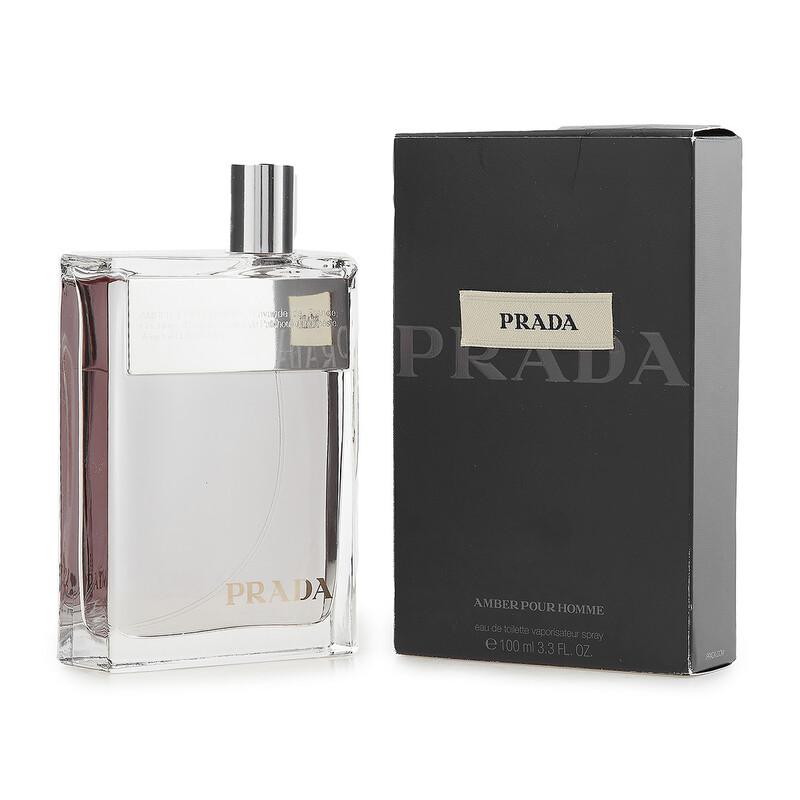 Prada Amber Pour Homme / Prada EDT Spray 3.4 oz (m) (100ml