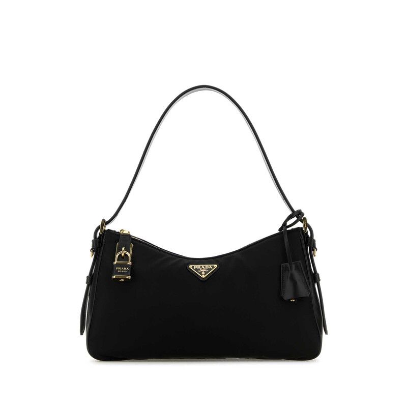 Prada Black Nylon Large Aimà£Â©e Shoulder Bag 1BC232 2C8Q F0002