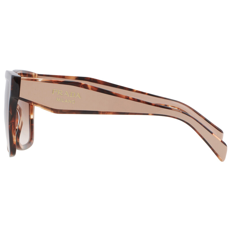 Prada Brown Gradient Sport Ladies Sunglasses PR 24ZS 07R0A6 56