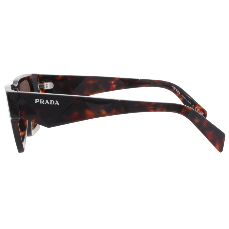 Prada Brown Square Men's Sunglasses PR A06S 17N06B 50