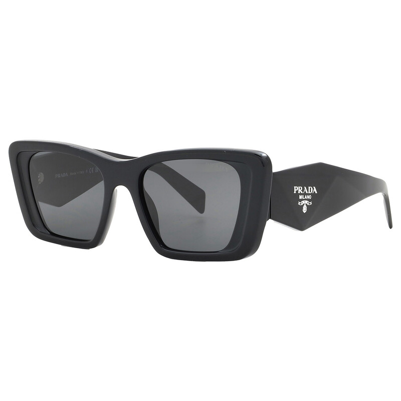 Prada Dark Grey Butterfly Ladies Sunglasses PR 08YS 1AB5S0  display picture 2