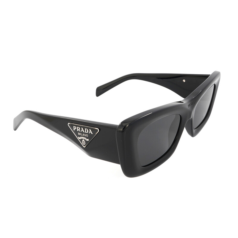 Prada Dark Grey Cat Eye Ladies Sunglasses PR 13ZS 1AB5S0 50