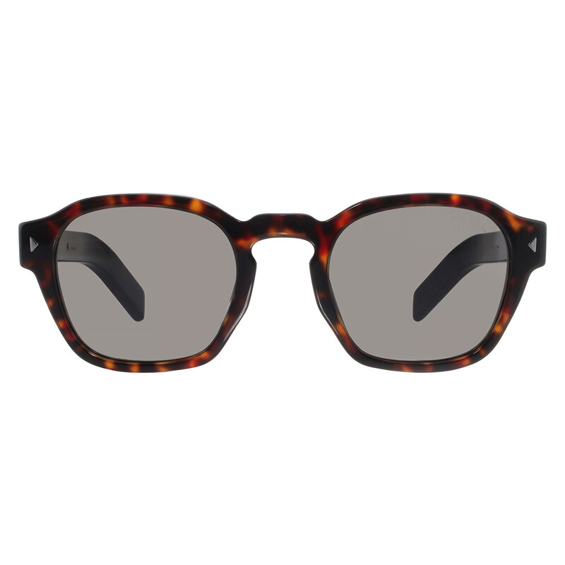 Prada Dark Grey Oversized Men's Sunglasses PR A16S 17N731 52