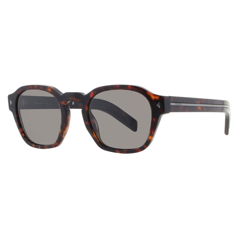 Prada Dark Grey Oversized Men's Sunglasses PR A16S 17N731 52