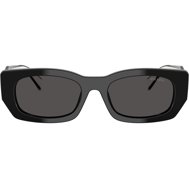 Prada Dark Grey Rectangular Ladies Sunglasses PR B05S 09Q08Z  display picture 2