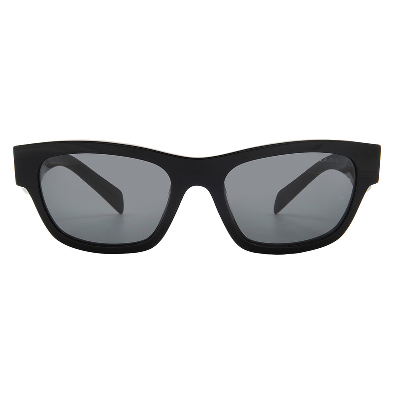 Prada black rectangular sunglasses