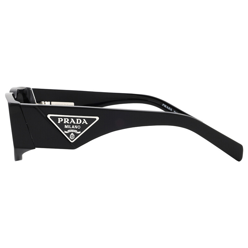 Prada Dark Grey Rectangular Men's Sunglasses PR 09ZS 1AB5S0 54