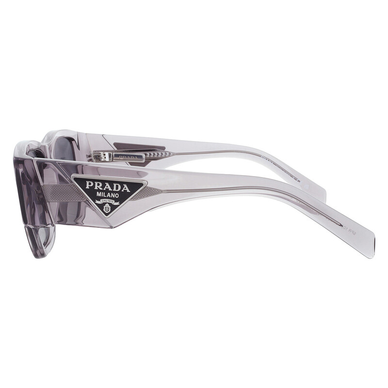 Prada Dark Grey Square Men's Sunglasses PR 10ZS 16Z70B 54