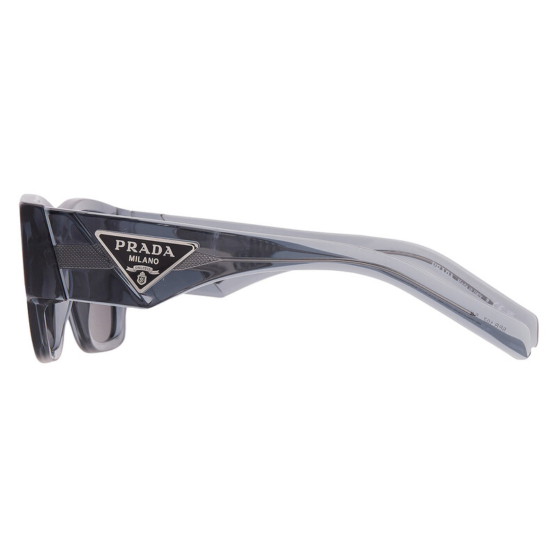 Prada Dark Grey Square Men's Sunglasses PR 10ZS 17T08Z 54
