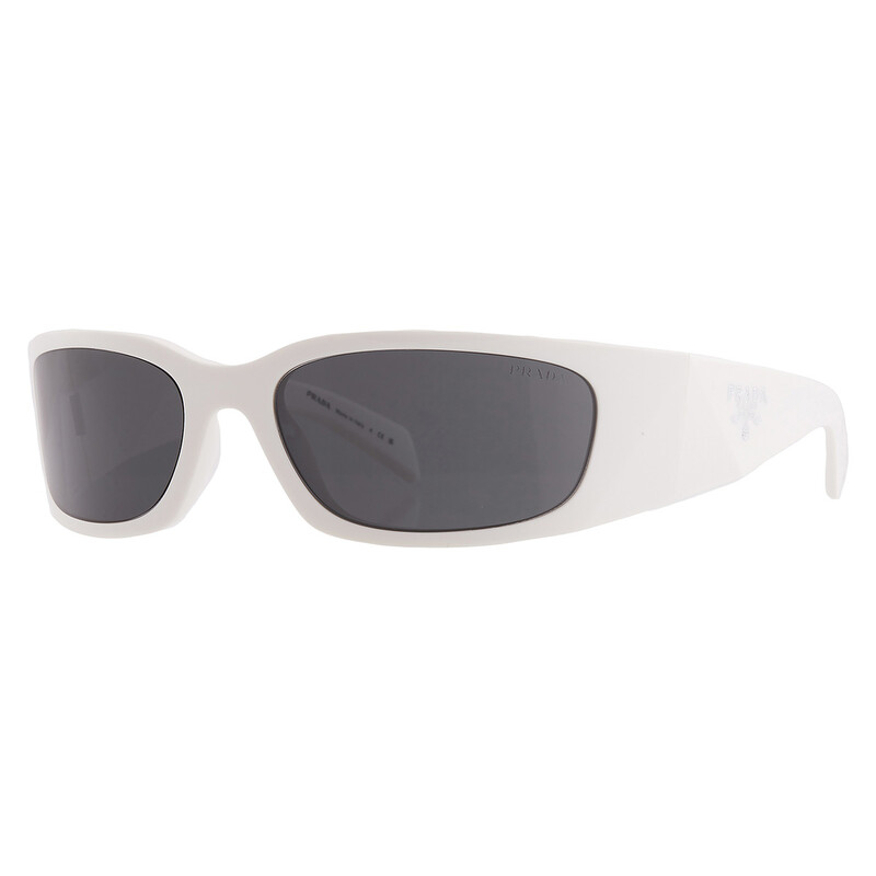Prada Dark Grey Square Men's Sunglasses PR A19S 1425S0 60