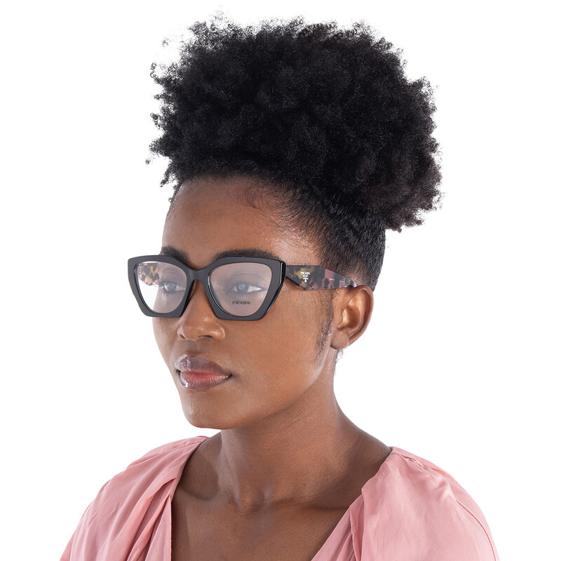 Prada Demo Irregular Ladies Eyeglasses PR 09YV 21B1O1 54