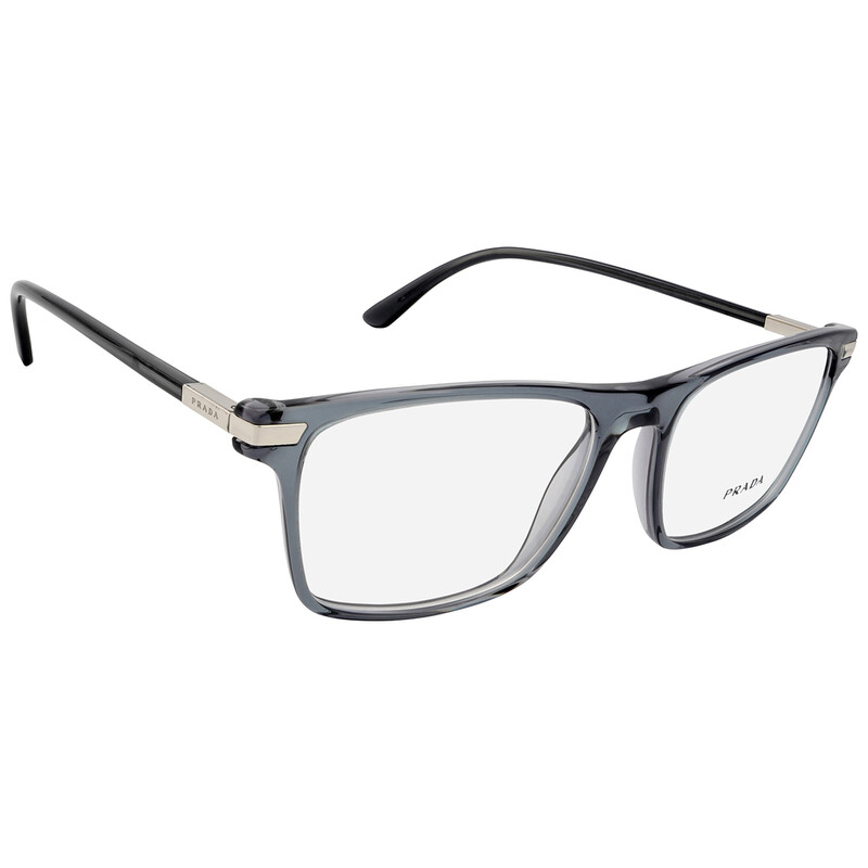 Prada Demo Rectangular Men's Eyeglasses PR 01WV 01G1O1 54 8056597239776 ...