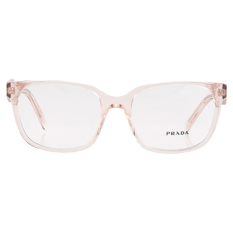 Prada Demo Square Ladies Eyeglasses PR 17ZV 15J1O1 54