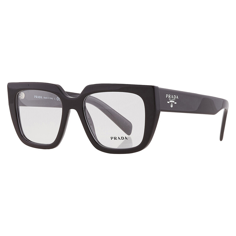 Prada Demo Square Ladies Eyeglasses PR A03V 16K1O1 52  display picture 1