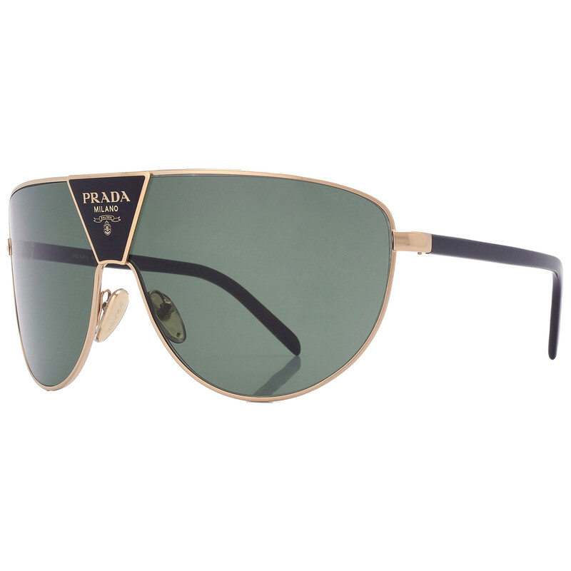 Prada Green Shield Men's Sunglasses PR 69ZS 5AK05V 137