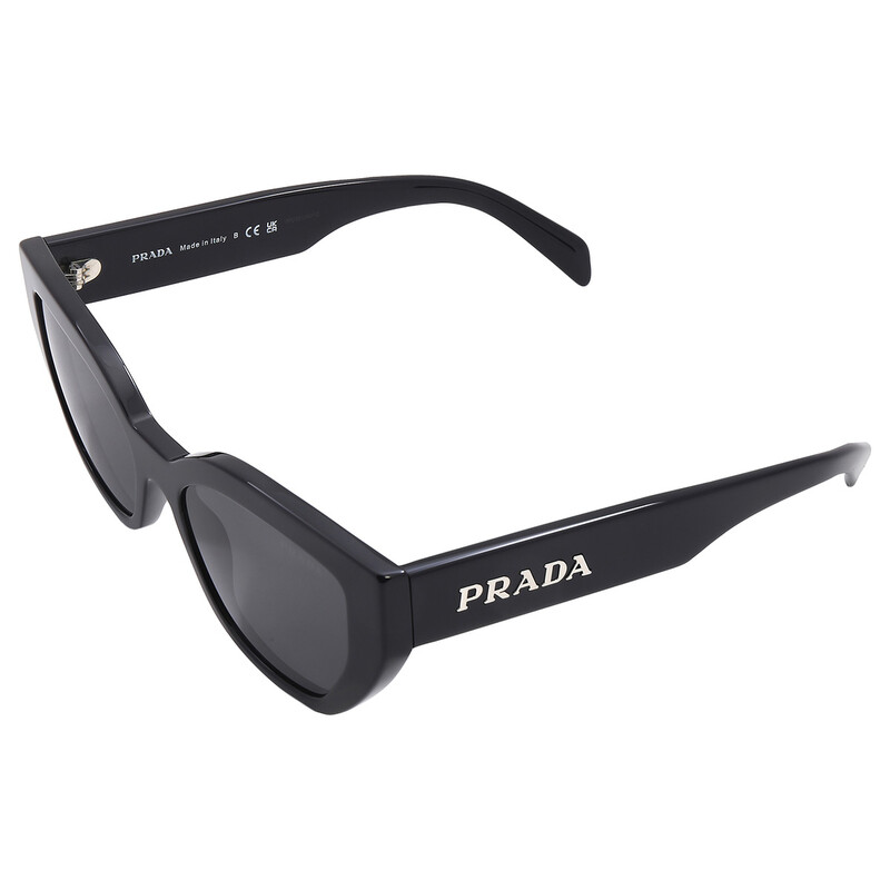 Prada Grey Cat Eye Ladies Sunglasses PR A09S 1AB5S0 53