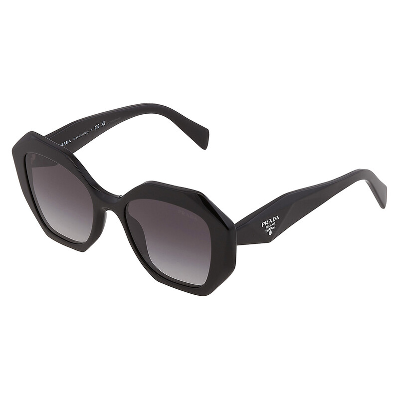 Prada Grey Gradient Geometric Ladies Sunglasses PR 16WS 1AB5D1 53