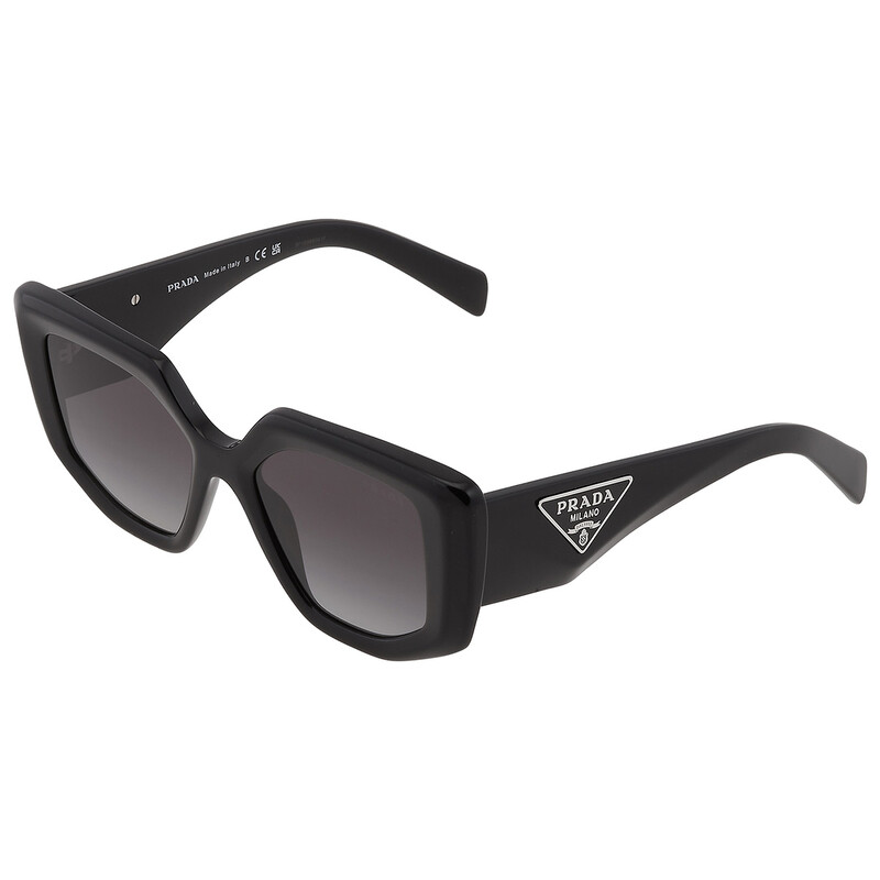 Prada Grey Gradient Irregular Ladies Sunglasses PR 14ZS  display picture 1