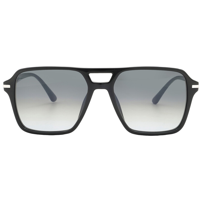 Prada Grey Gradient Navigator Men's Sunglasses PR 20YS 1AB06T 55