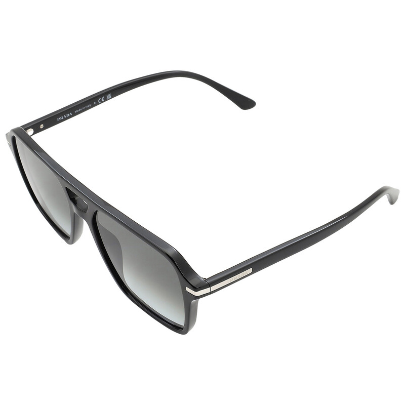 Prada Grey Gradient Navigator Men display picture 1