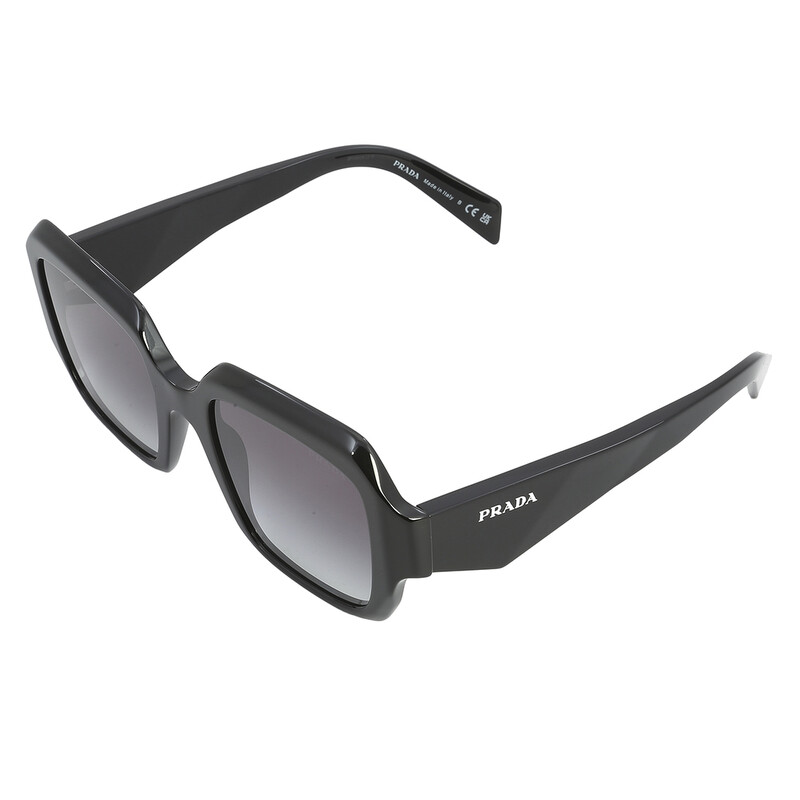 Prada Grey Gradient Square Ladies Sunglasses PR 28ZS 16K90A 53