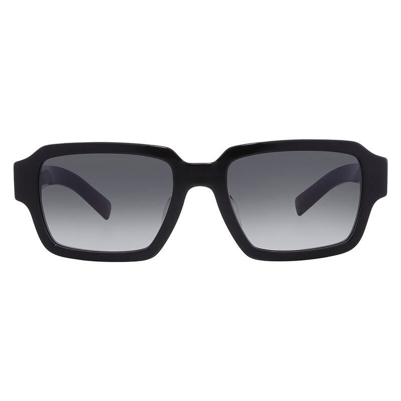 Prada Grey Gradient Square Men's Sunglasses PR 02ZSF 1AB06T 54