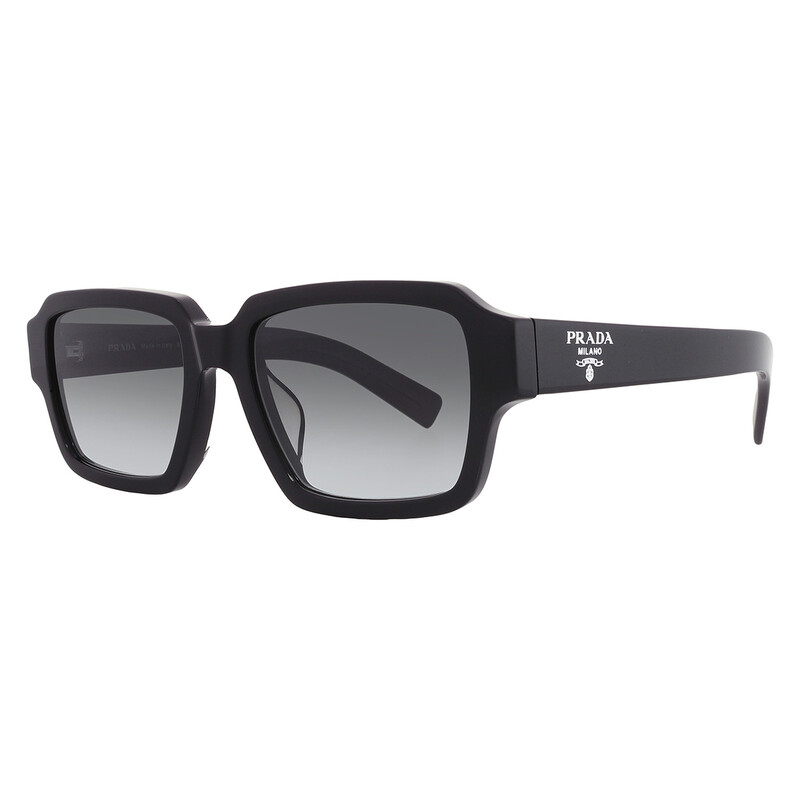 Prada Grey Gradient Square Men's Sunglasses PR 02ZSF 1AB06T 54