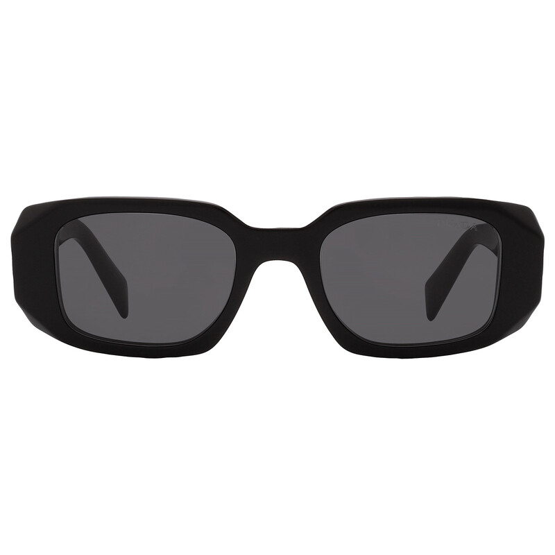 Prada Grey Rectangular Ladies Sunglasses PR 17WS 1AB5S0 49  display picture 1