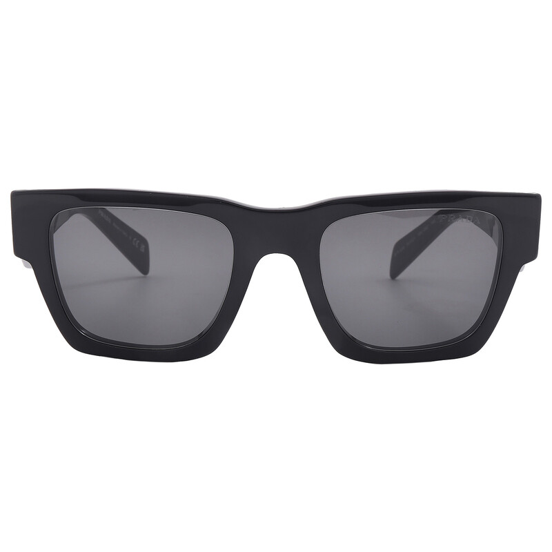 Prada Grey Square Men's Sunglasses PR A06S 16K08Z 50 8056597970402