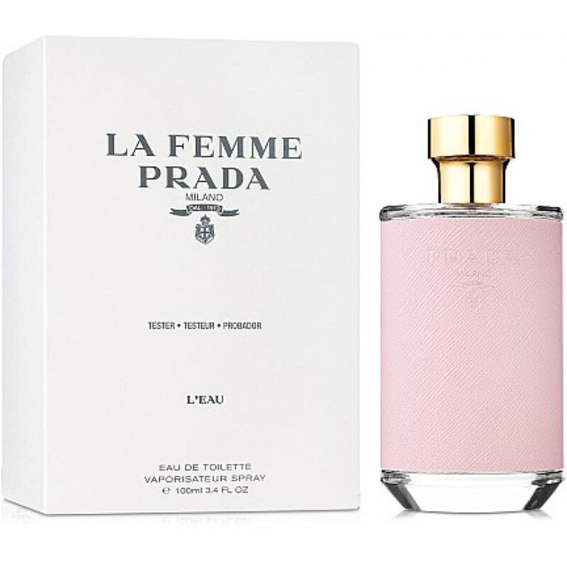 Prada Ladies La Femme L'Eau EDT Spray 3.4 oz (Tester) Fragrances
