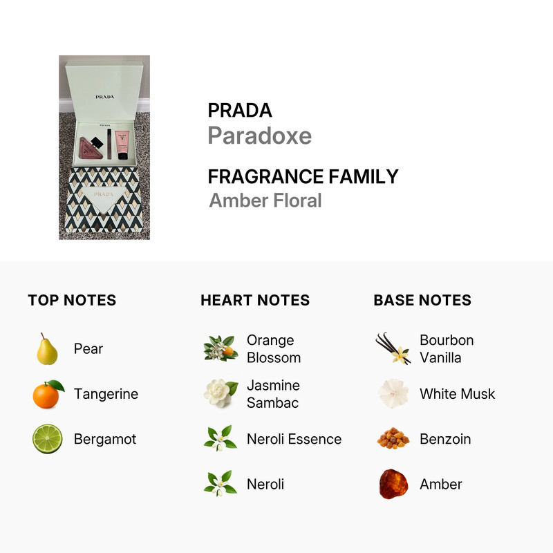 Prada Ladies Paradoxe Gift Set Fragrances 3614274641998 - Prada