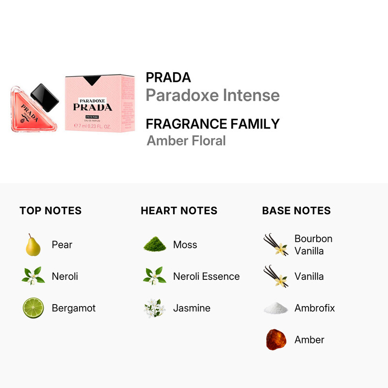 Prada Ladies Paradoxe Intense EDP Spray 0.23 oz Fragrances