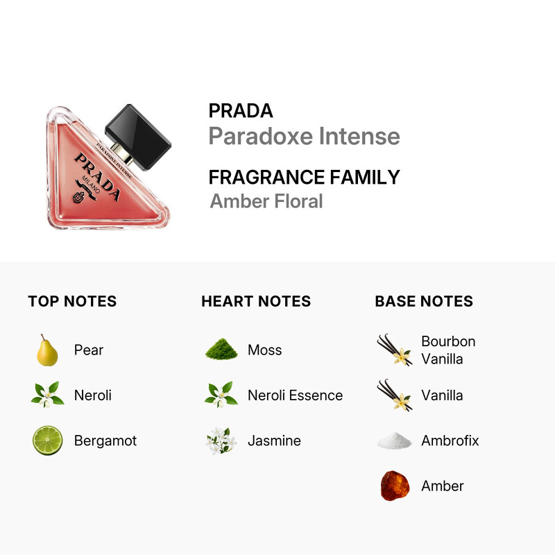 Prada Ladies Paradoxe Intense EDP Spray 3.0 oz Fragrances 3614273961707