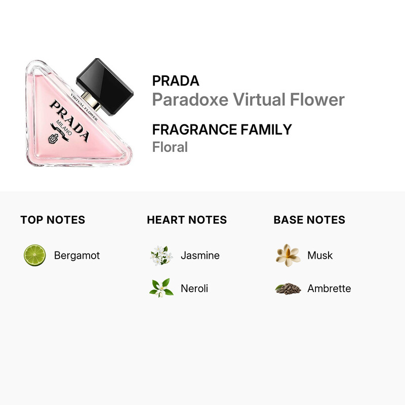 Prada Ladies Paradoxe Virtual Flower EDP 3.0 oz (Tester) Fragrances 3614274000580
