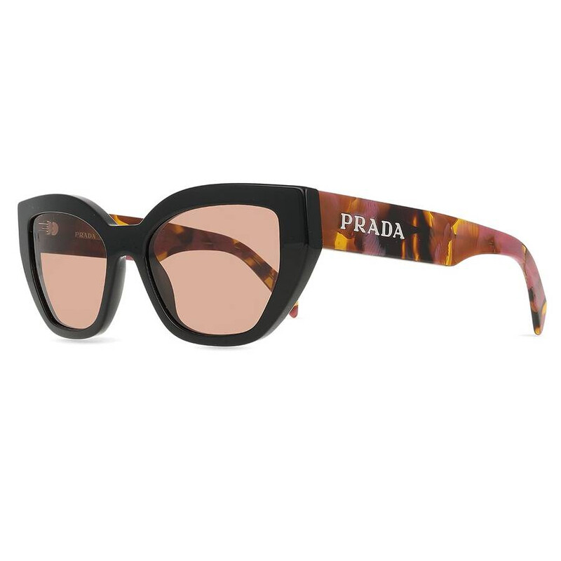 Prada Light Brown Butterfly Ladies Sunglasses PR A09S 12O10D  display picture 1
