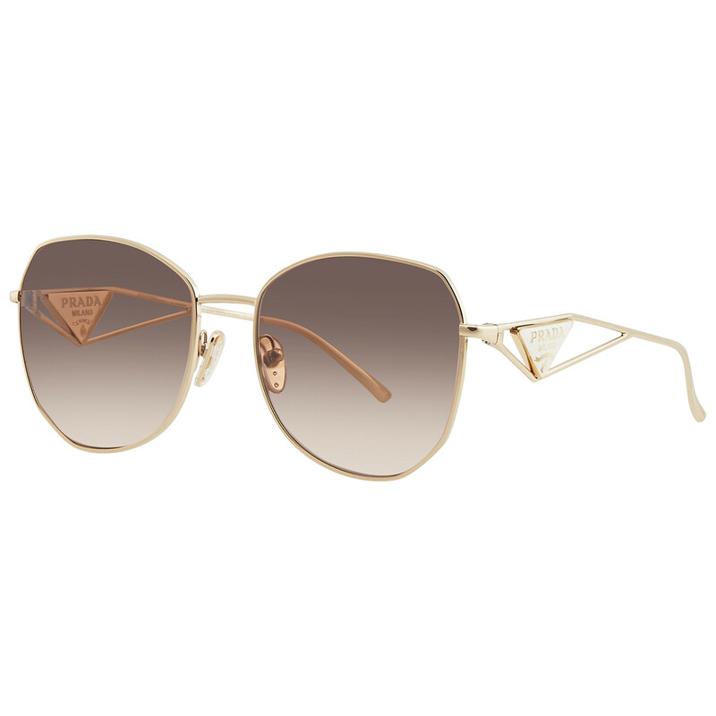 Prada Light Brown Gradient Light Gray Irregular Ladies  display picture 3