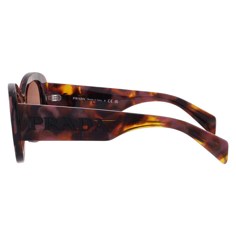 Prada Light Brown Oval Ladies Sunglasses PR A13S 18N10D 54  display picture 3