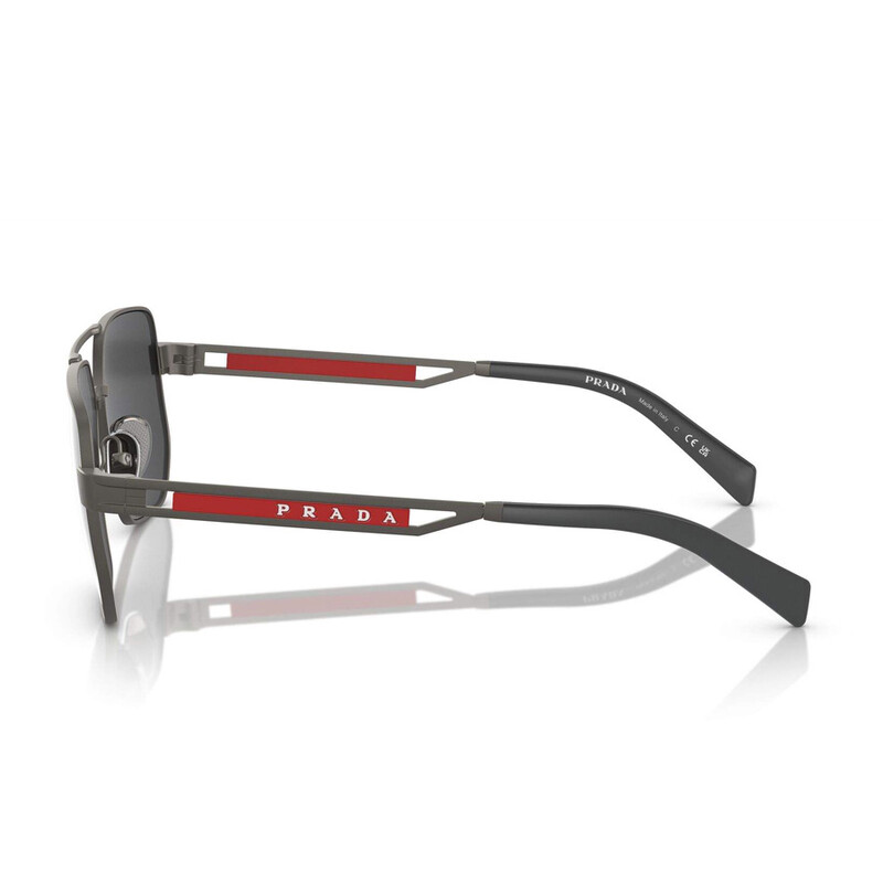 プラダ サングラス SPS 51Z 59□14 19K-60A 145 3N Prada Linea Rossa Grey Mirror Navigator Men's Sunglasses PS 51ZS